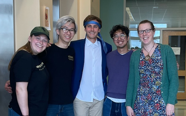 Emma,Tony, Pete, Jeremy and Janet